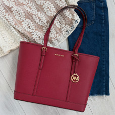 Michael Kors Jet Set Travel tote červená