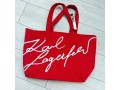 Karl Lagerfeld plážová taška červená