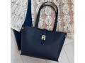 Furla shopper medium tmavomodrá