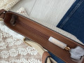 Michael Kors Messenger crossbody vanilla s monogramom
