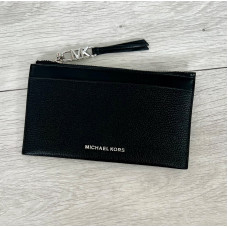 Michael Kors cardholder peňaženka čierna zip