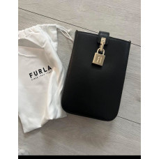 Furla Phone crossbody čierna