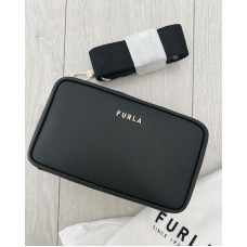 Furla Messenger crossbody čierna